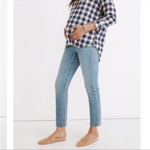 Madewell Over the Bump “the maternity perfect vintage jean”